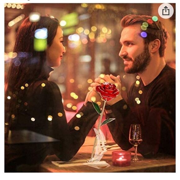 🌹24K Gilded Rose-perfect gift🌹 - Picture 4 of 8